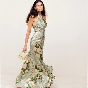 Reformation Veria Silk Dress size 6
